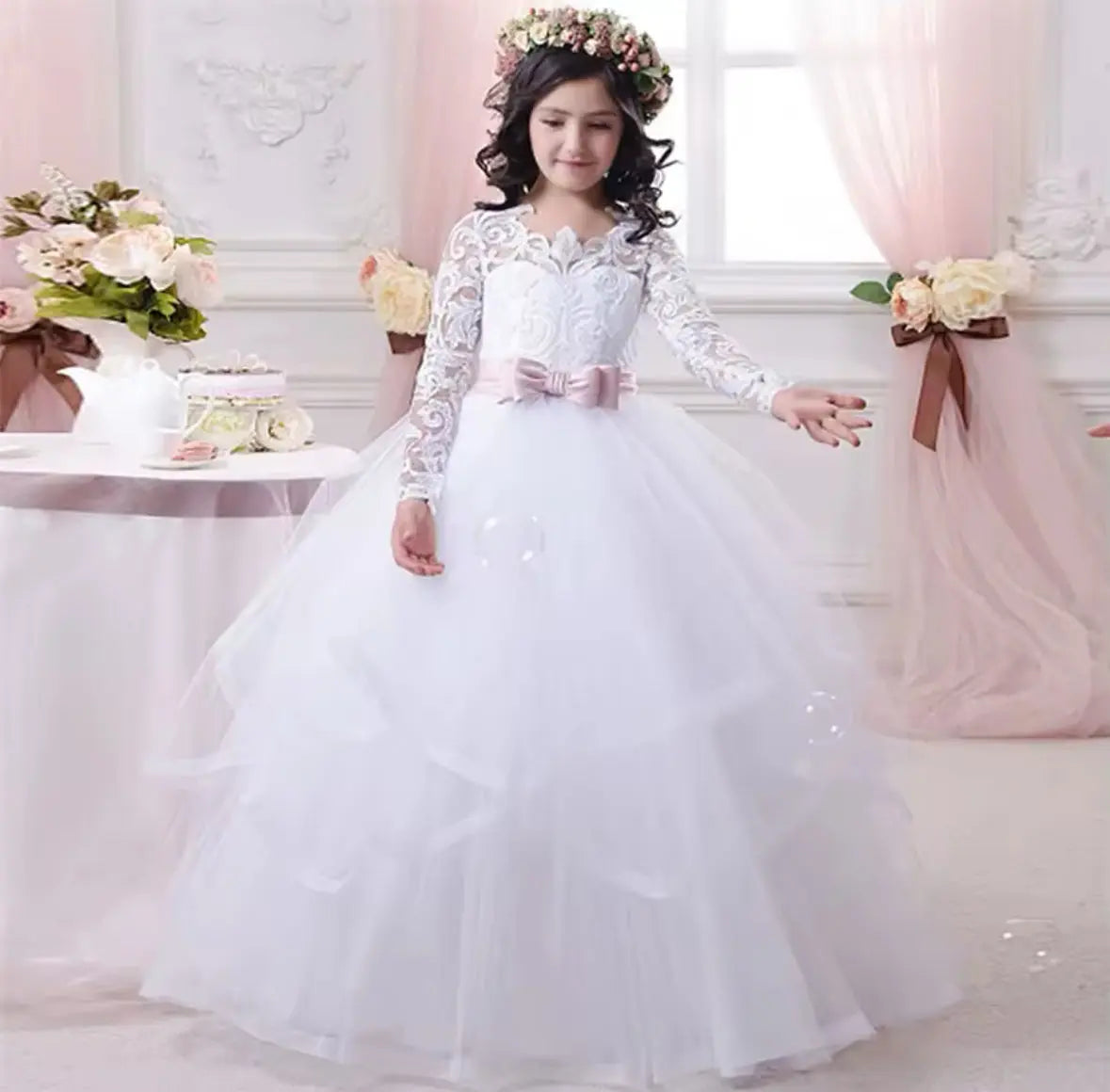 Robe de cérémonie enfant fille - JADE - Magnity Kids