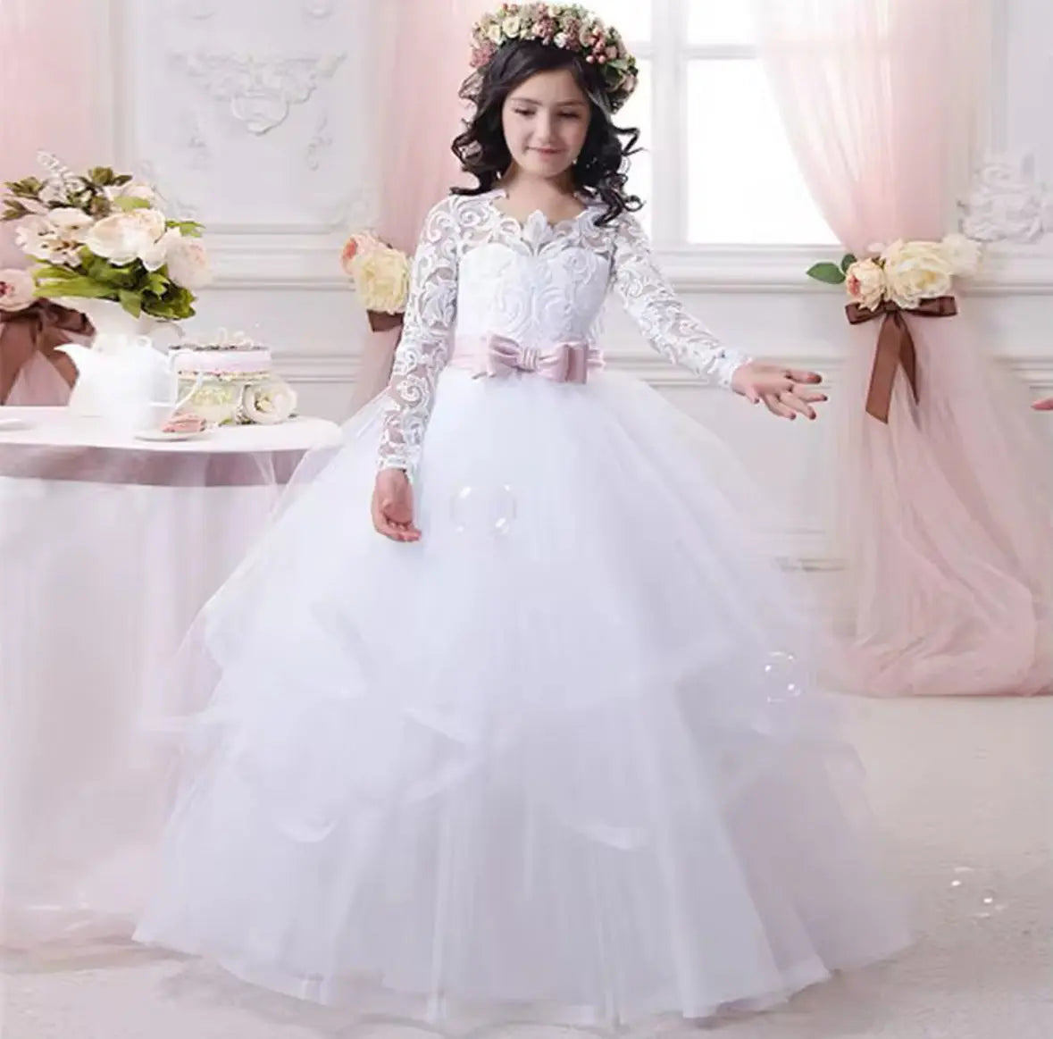 Robe de cérémonie enfant fille - JADE - Magnity Kids