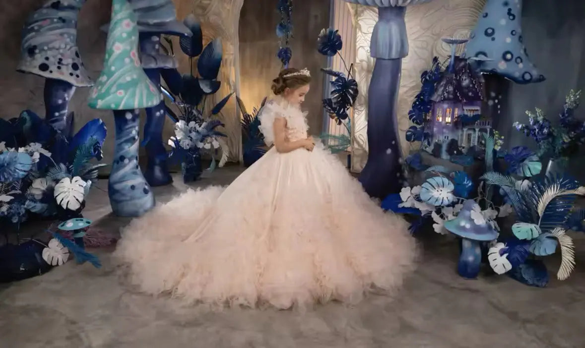 Robe de cérémonie enfant fille - LILY - Magnity Kids