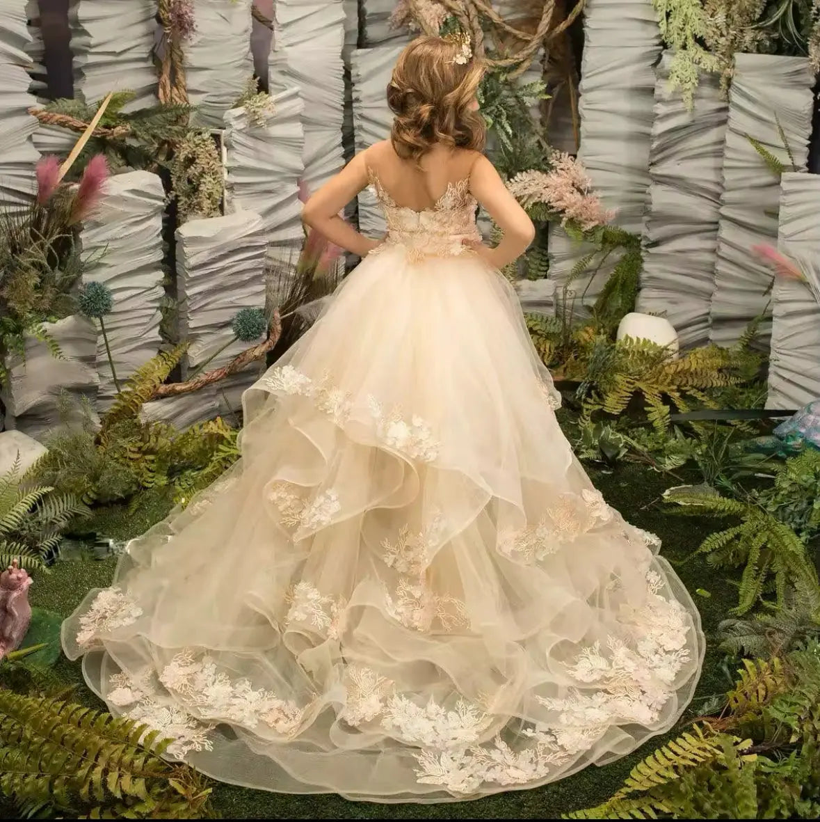 Robe de cérémonie enfant fille - ELENA - Magnity Kids