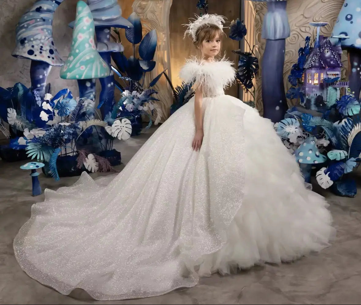 Robe de cérémonie enfant fille - ANNA - Magnity Kids