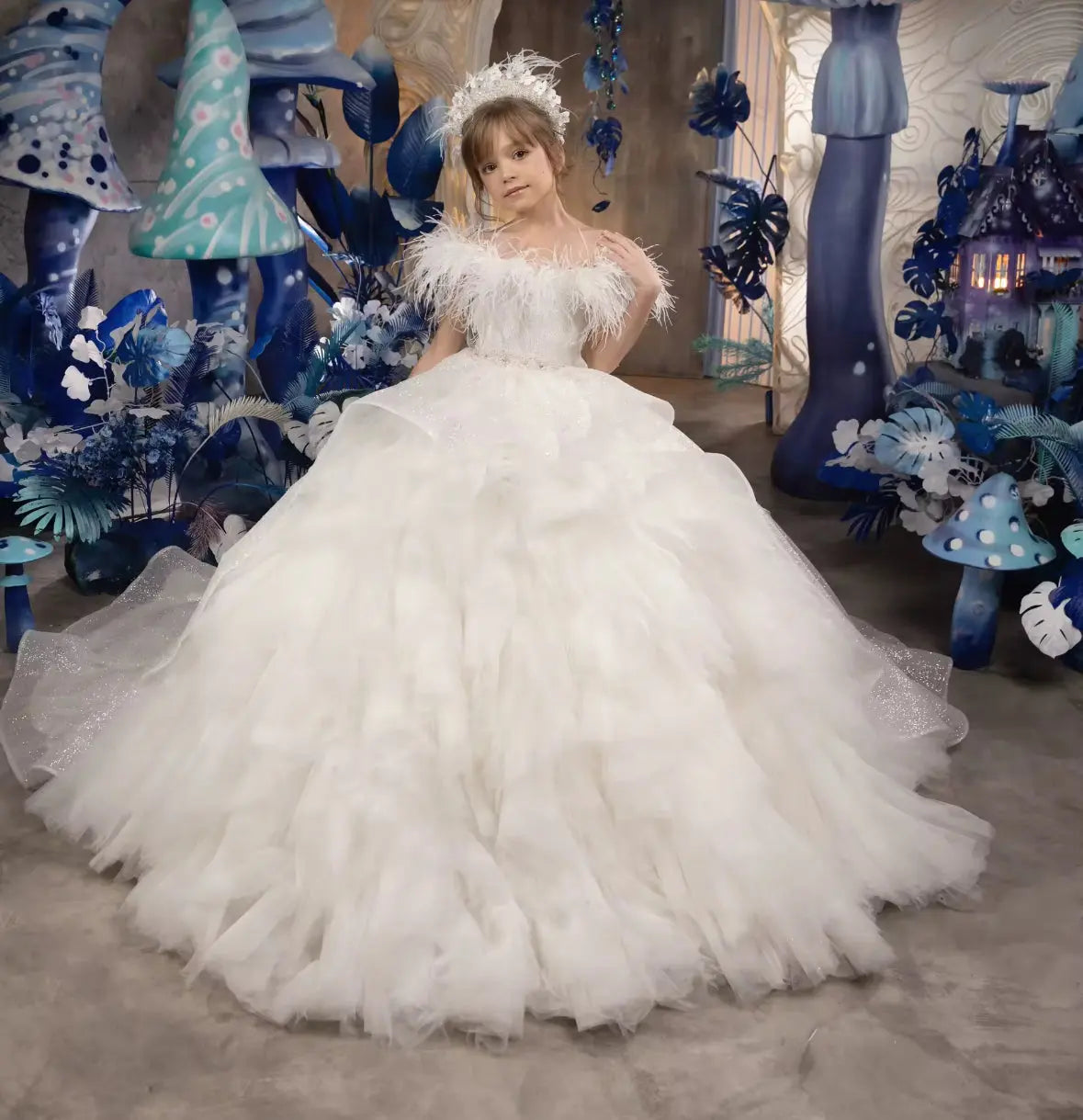 Robe de cérémonie enfant fille - ANNA - Magnity Kids