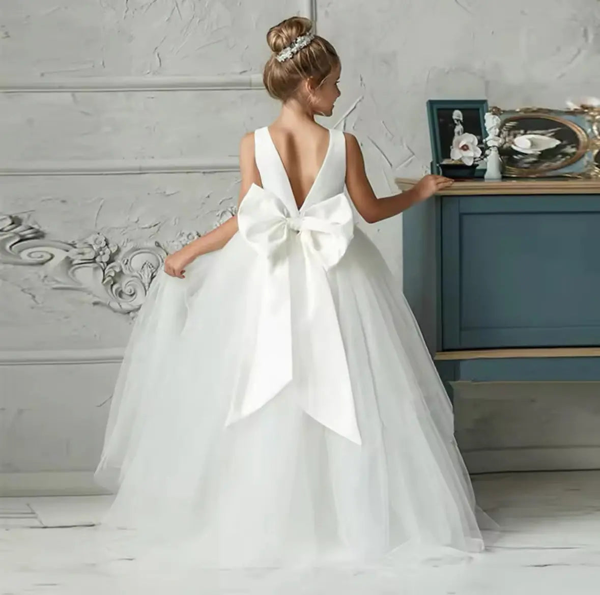 Robe de cérémonie enfant fille - CHLOÉ - Magnity Kids