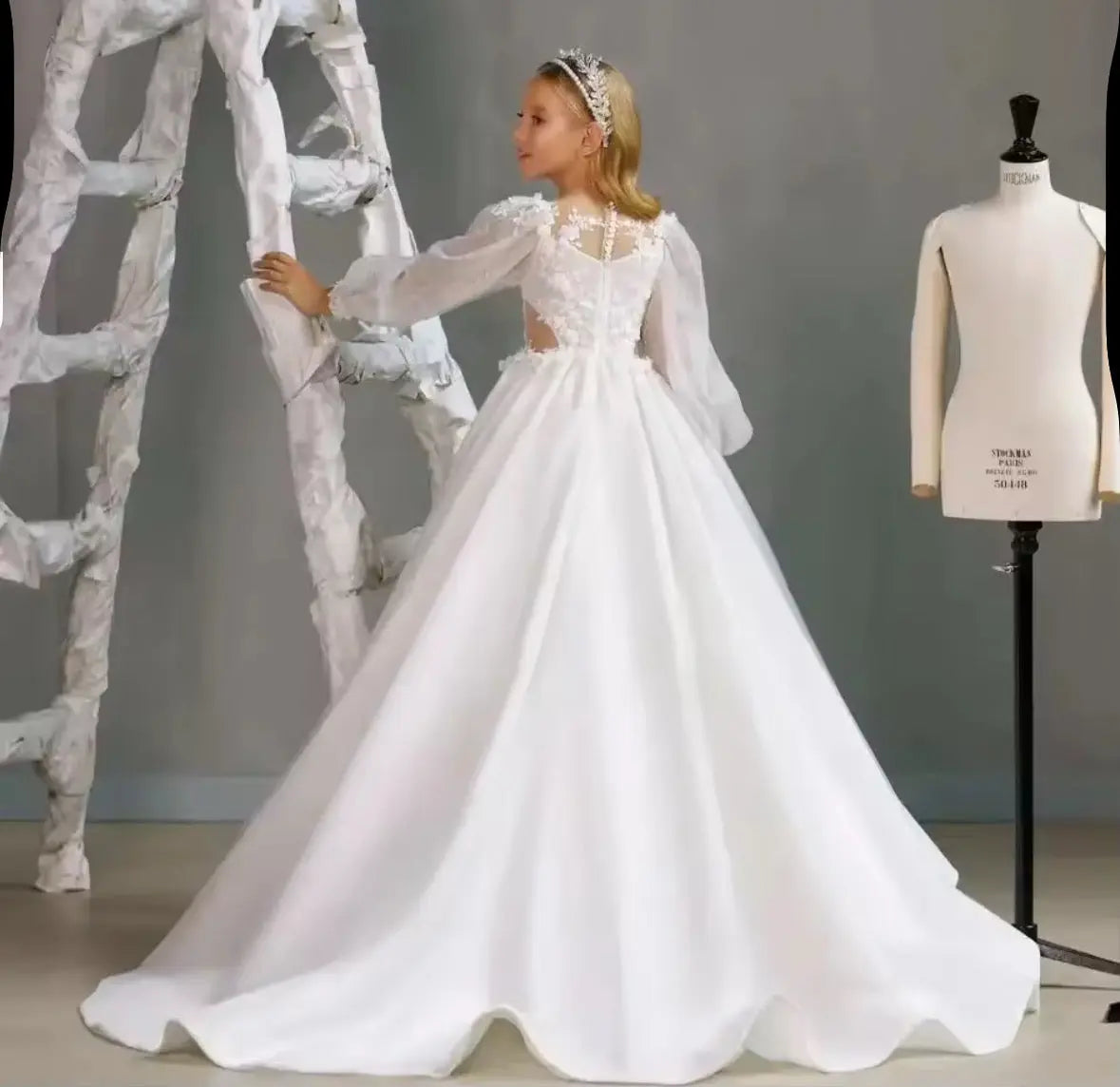 Robe de cérémonie enfant fille - ÉLÉONORE - Magnity Kids