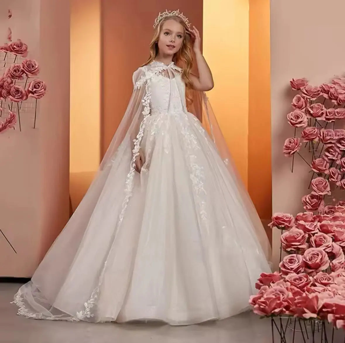 Robe de cérémonie enfant fille - TANIA - Magnity Kids