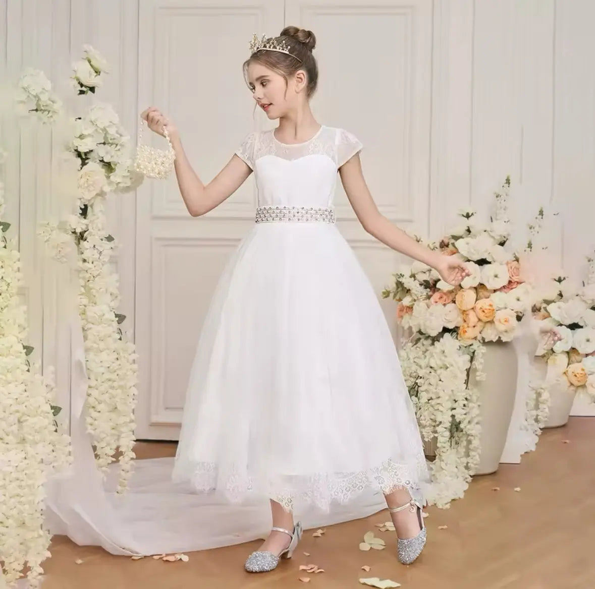 Robe de cérémonie enfant fille - AMBRE - Magnity Kids