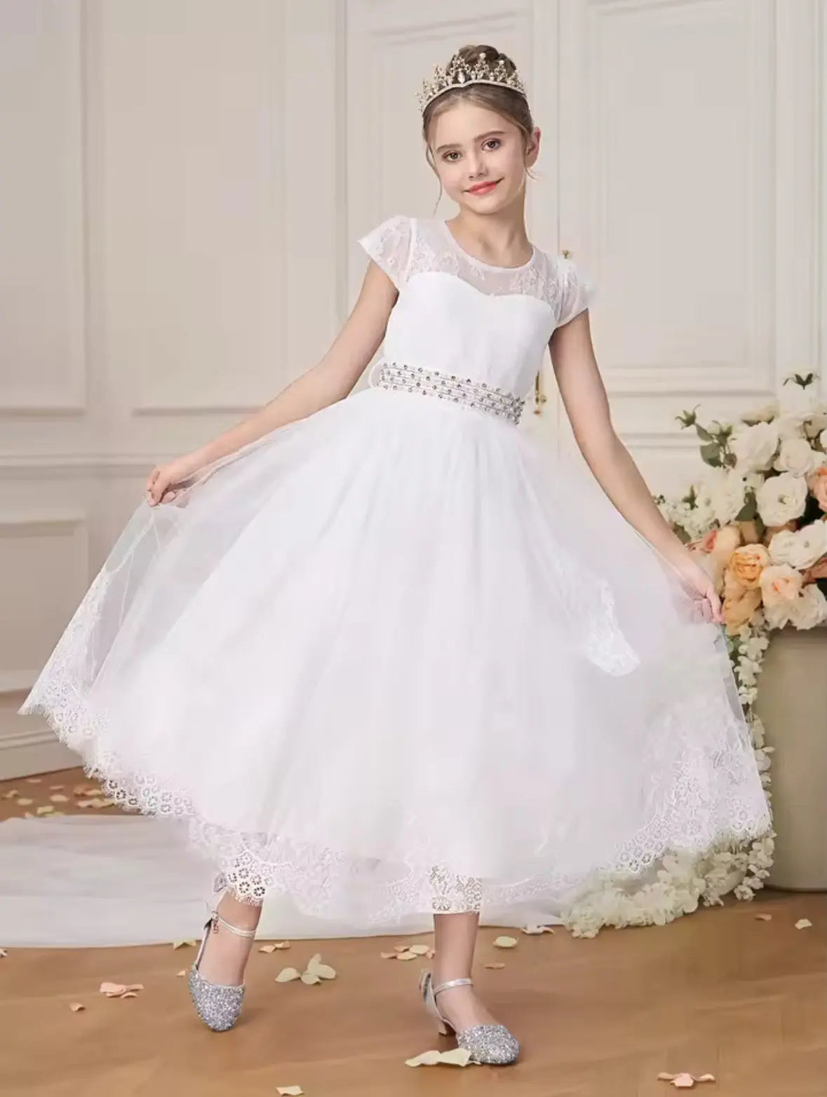 Robe de cérémonie enfant fille - AMBRE - Magnity Kids