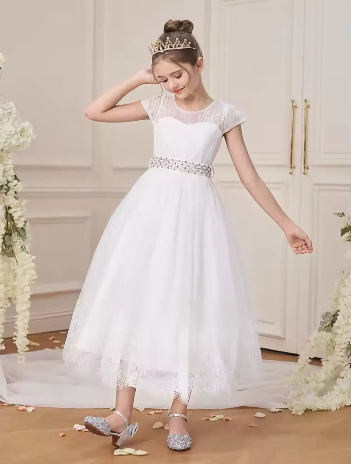 Robe de cérémonie enfant fille - AMBRE - Magnity Kids