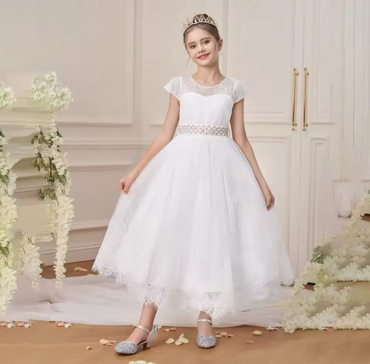 Robe de cérémonie enfant fille - AMBRE - Magnity Kids