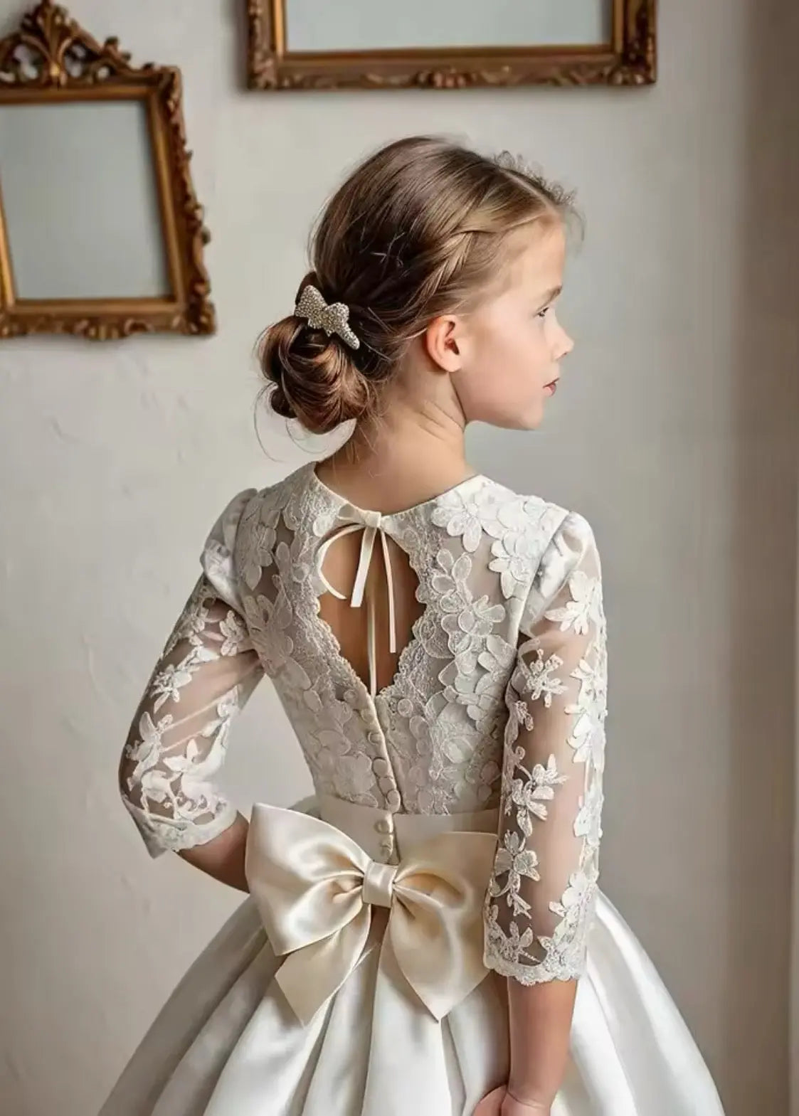 Robe de cérémonie enfant fille - AGATHE - Magnity Kids
