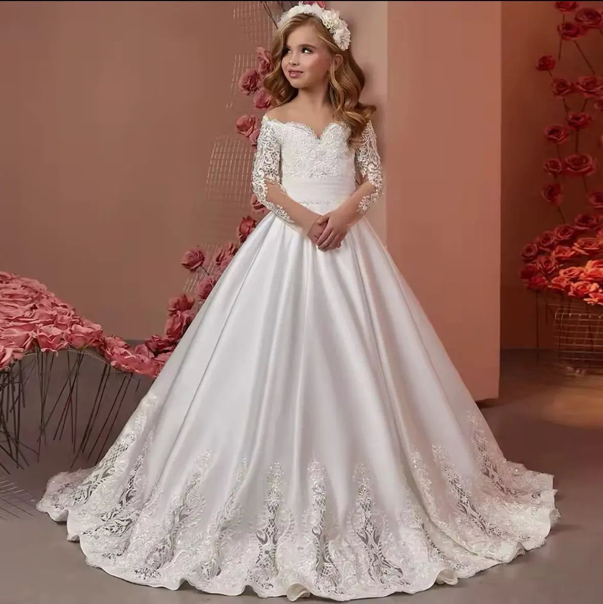 Robe cérémonie enfant fille - LÉOPOLDINE Magnity Kids