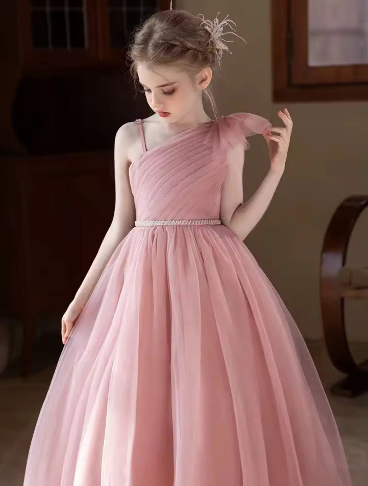 Robe cérémonie enfant fille - ROSE - Magnity Kids