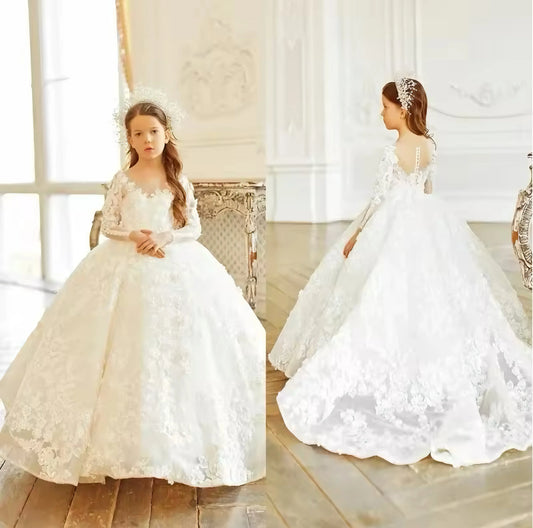 Robe de cérémonie enfant fille - FLORA - Magnity Kids
